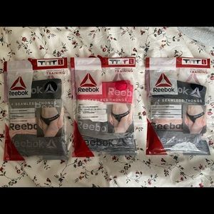 Reebok seamless thongs NEW